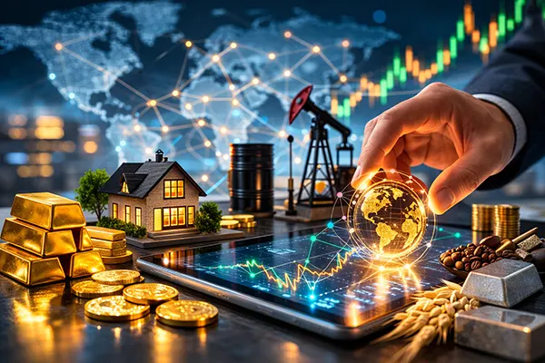 Investimento commodities digital